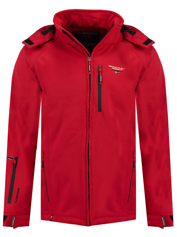 Canadian Peak Kurtka softshellowa "Tabooeak" w kolorze czerwonym rozmiar: XXL