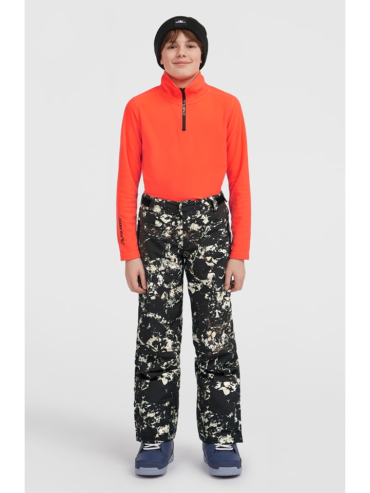 O'Neill Spodnie narciarskie w kolorze czarno-beżowym rozmiar: 140