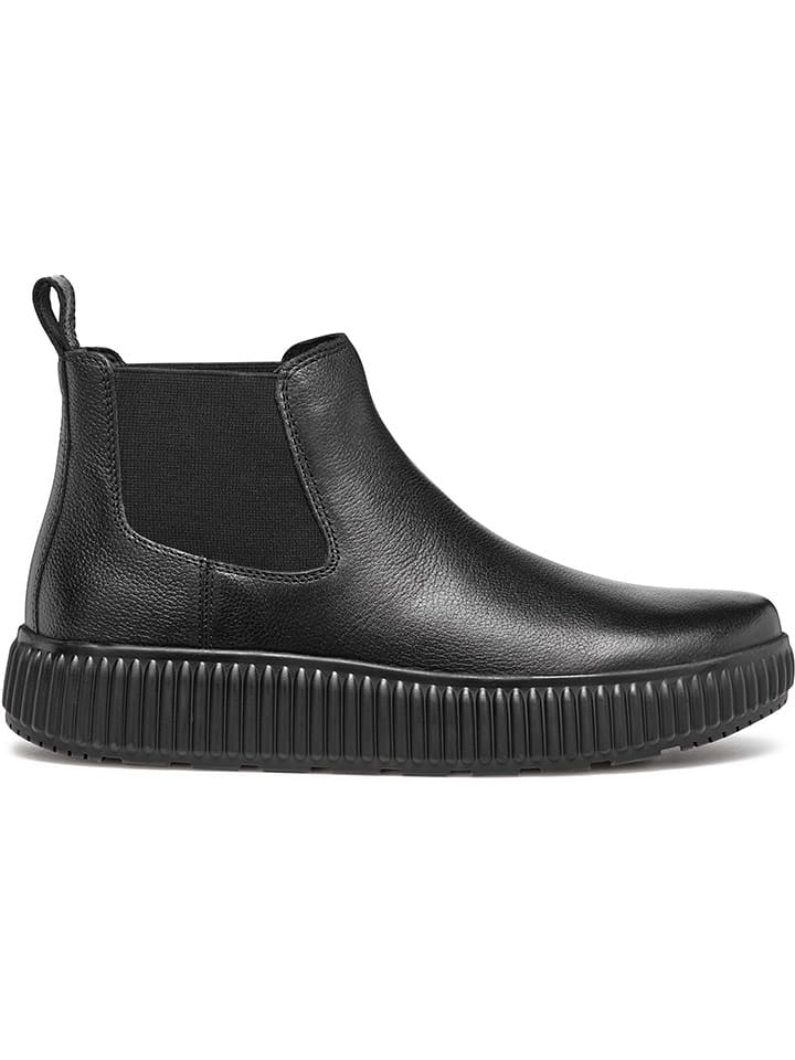 Geox Skórzane sztyblety "Graisy" w kolorze czarnym rozmiar: 38