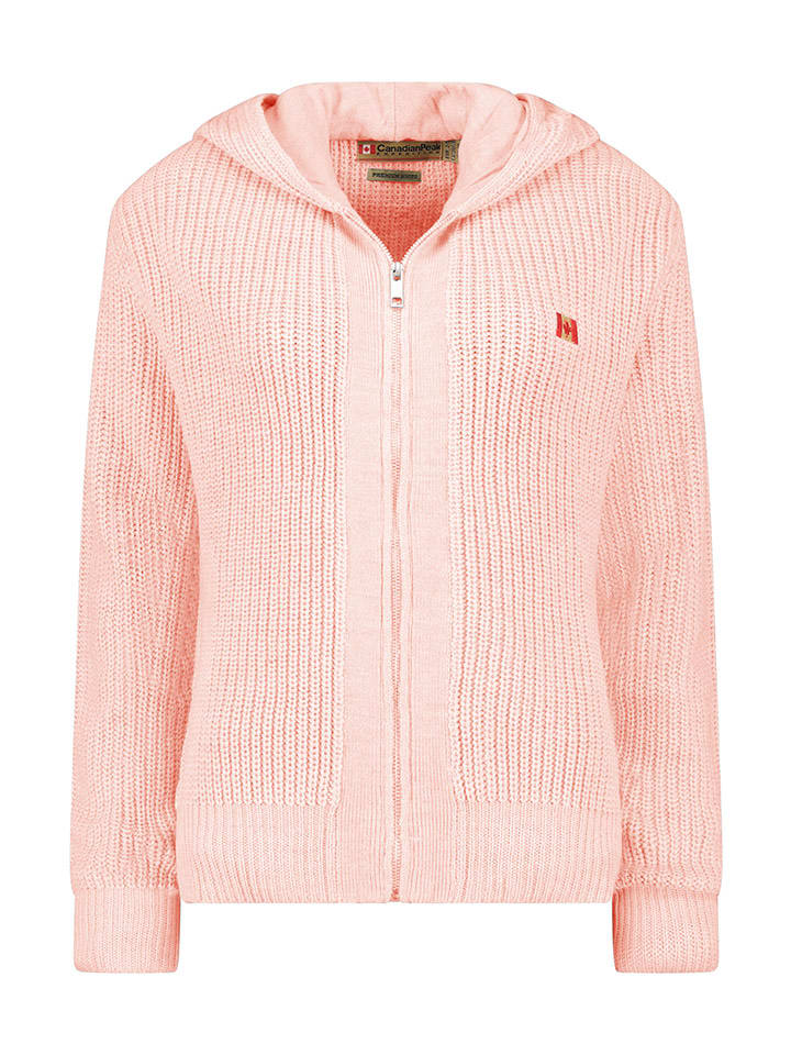 Canadian Peak Kardigan w kolorze jasnoróżowym rozmiar: XXL