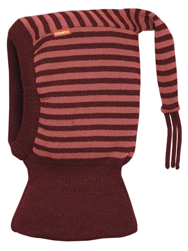 MaxiMo Wełniana kominiarka w kolorze czerwonym rozmiar: 51 cm