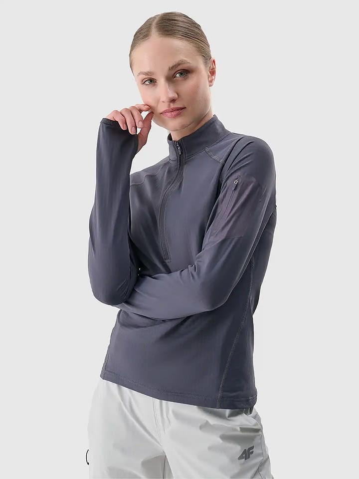 4F Koszulka funkcyjna w kolorze granatowym rozmiar: M