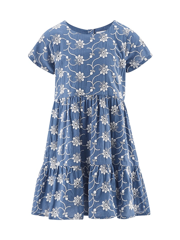 happy girls by Eisend Sukienka w kolorze niebieskim rozmiar: 140