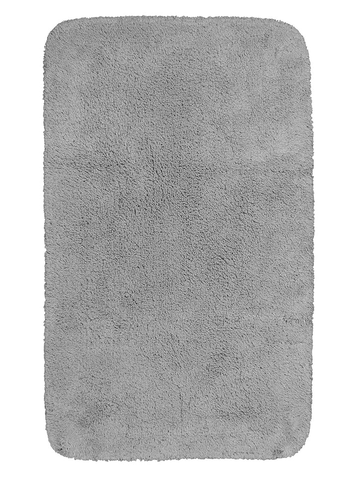 Wecon Home Dywanik łazienkowy "Ole" w kolorze szarym rozmiar: 60x100 cm