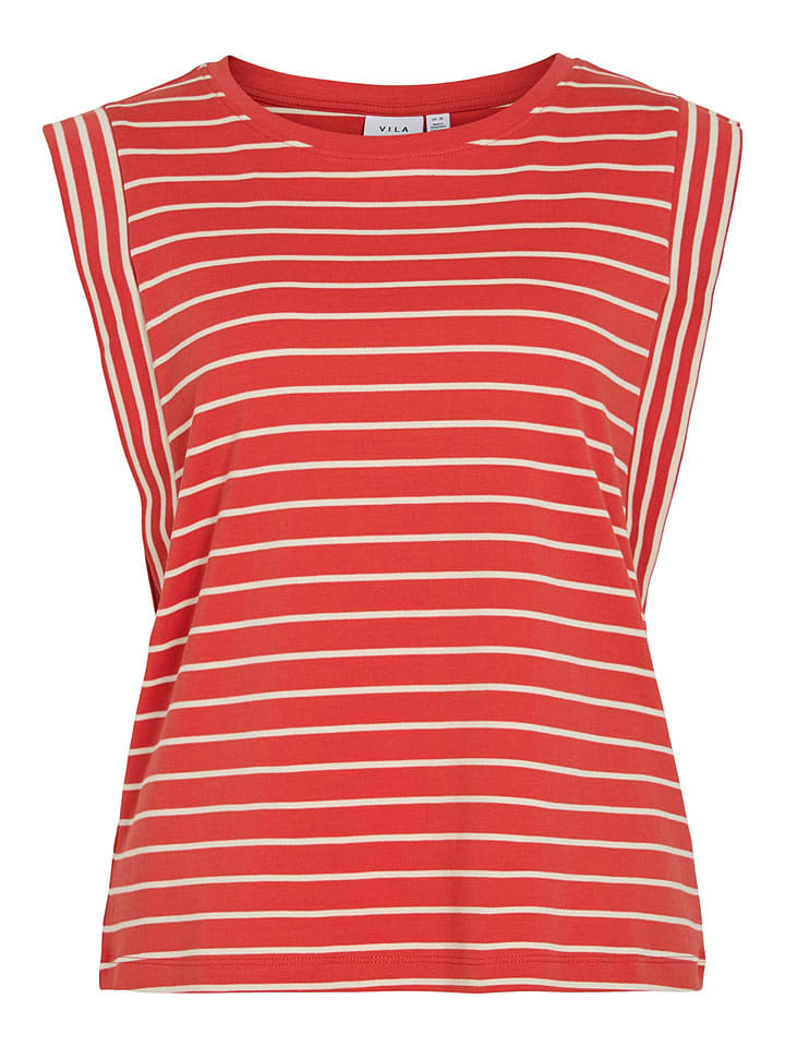 Vila Top "Veriana" w kolorze czerwono-białym rozmiar: L