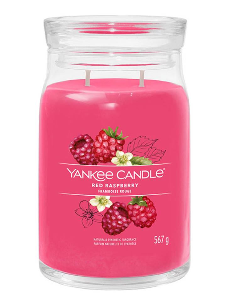 Yankee Candle Świeca zapachowa "Red Raspberry" - 567 g rozmiar: onesize