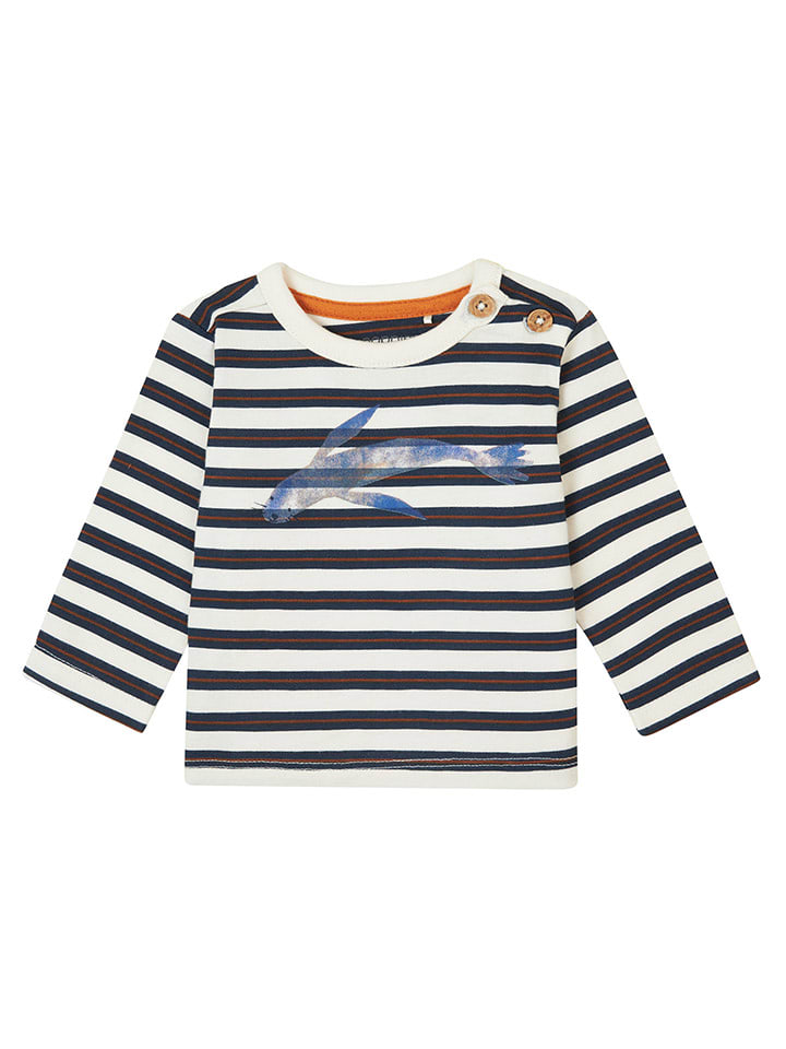 Noppies Koszulka "Ger" w kolorze białym rozmiar: 80