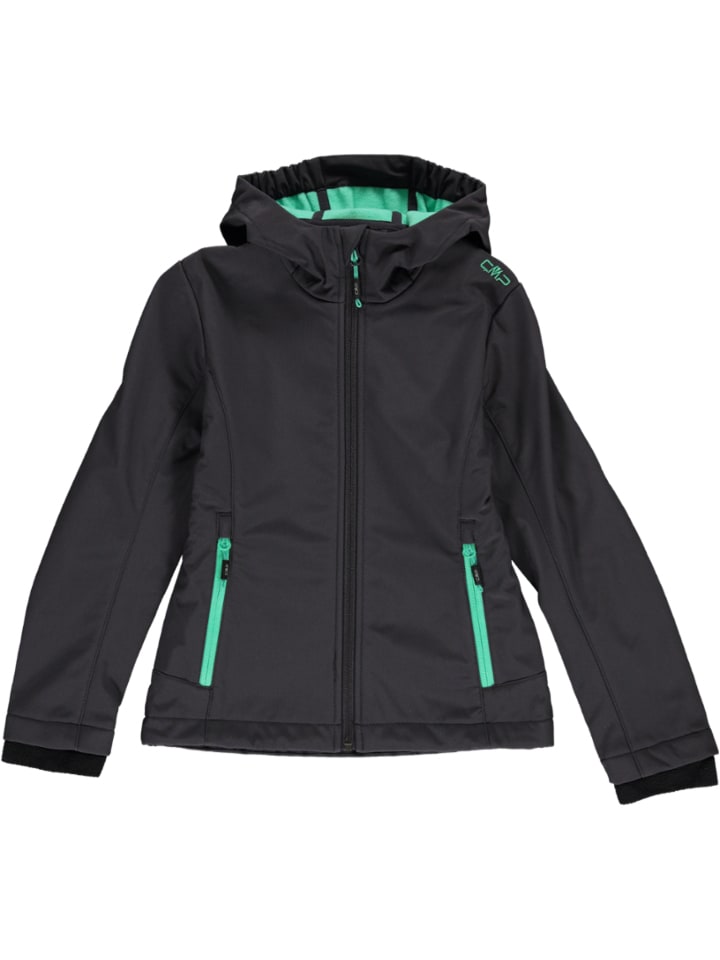 CMP Kurtka softshellowa w kolorze antracytowym rozmiar: 116