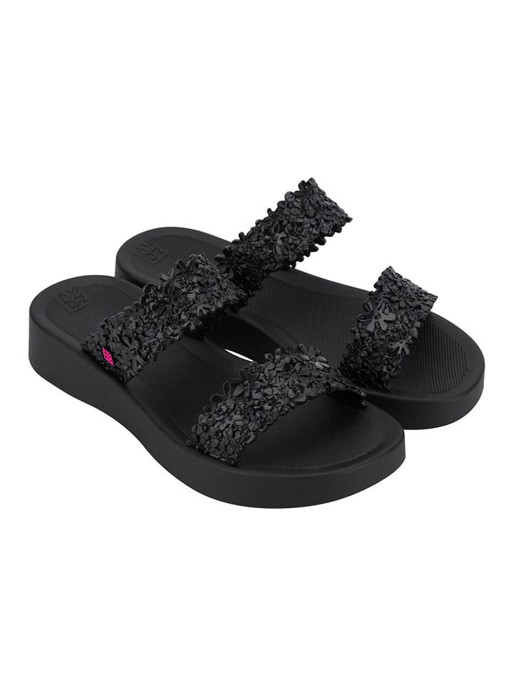 zaxy Klapki "Primavera" w kolorze czarnym rozmiar: 39