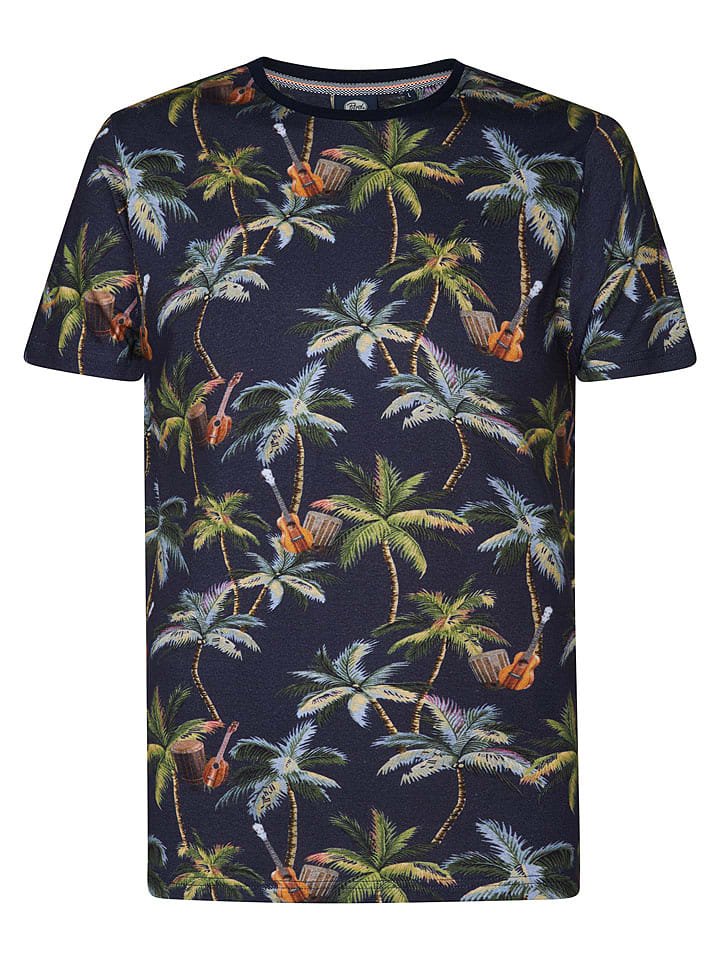 Petrol Industries Koszulka w kolorze granatowym rozmiar: XXL