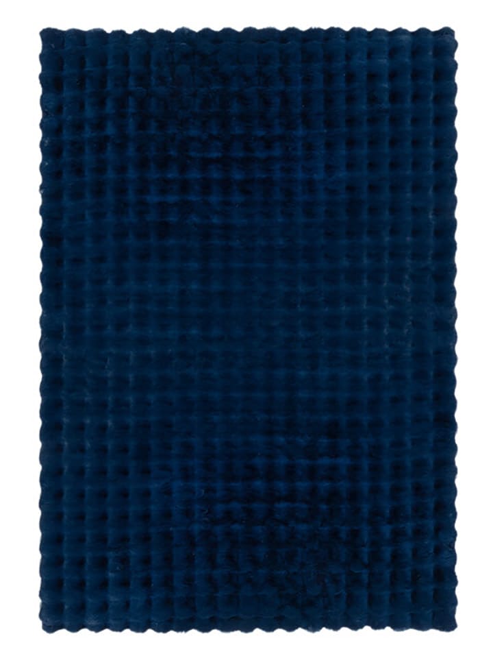 Flair Rugs Dywan "Faux Fur" w kolorze granatowym rozmiar: 180x290 cm
