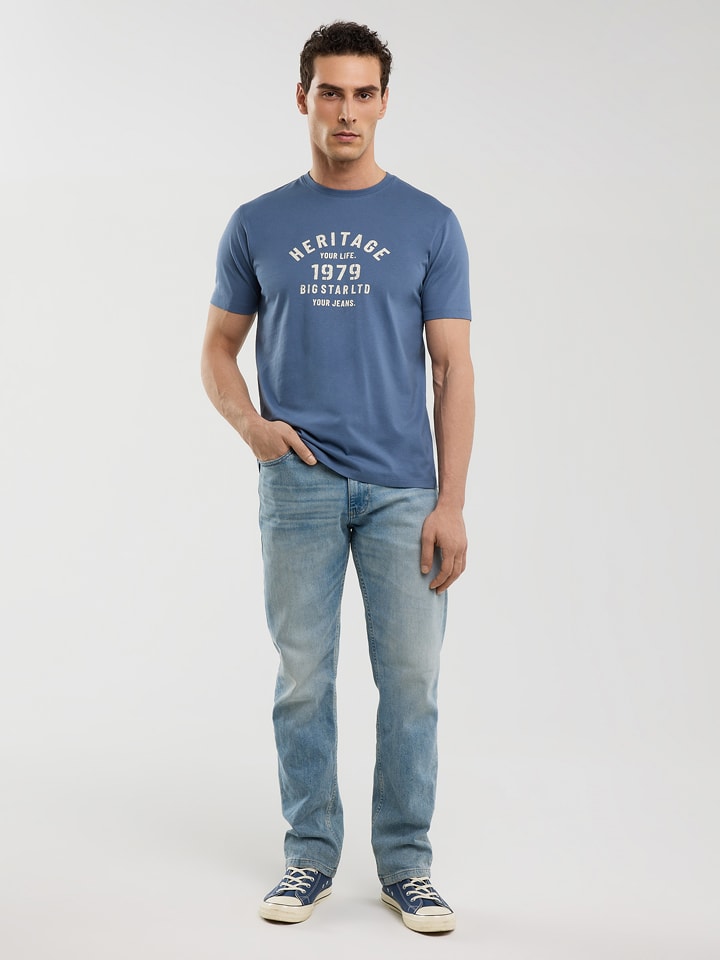 BIG STAR Koszulka w kolorze niebieskim rozmiar: L