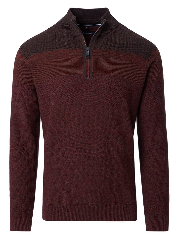 CASAMODA Sweter w kolorze bordowym rozmiar: L
