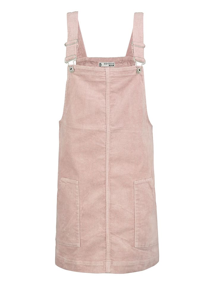 Eight2Nine Sukienka-ogrodniczka w kolorze jasnoróżowym rozmiar: L