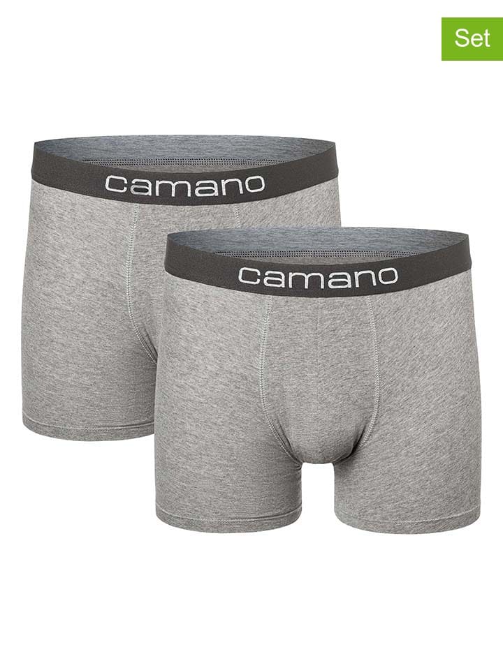 camano Bokserki (2 pary) w kolorze szarym rozmiar: XL