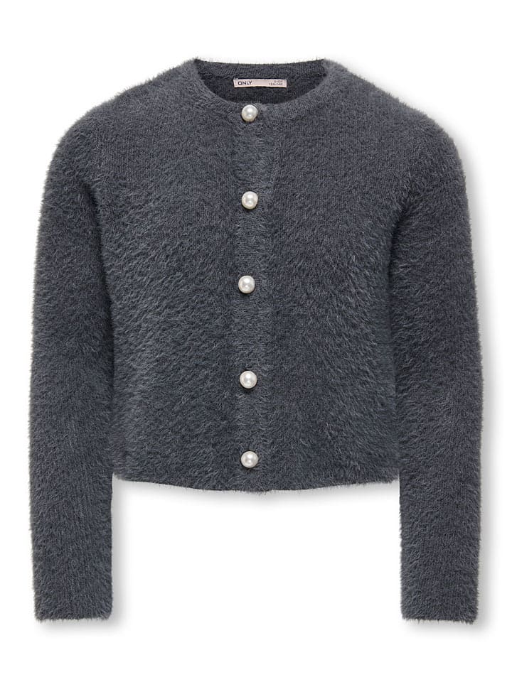 KIDS ONLY Kardigan "Piumo" w kolorze antracytowym rozmiar: 122/128