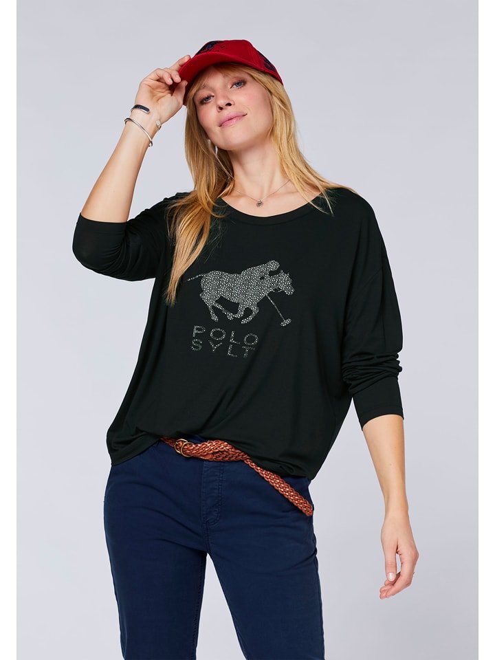 Polo Sylt Koszulka w kolorze czarnym rozmiar: L