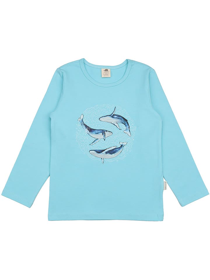 Walkiddy Koszulka w kolorze błękitnym rozmiar: 98