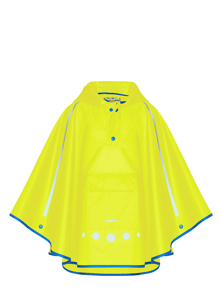 Playshoes Ponczo przeciwdeszczowe w kolorze jaskrawożółtym rozmiar: 92-104