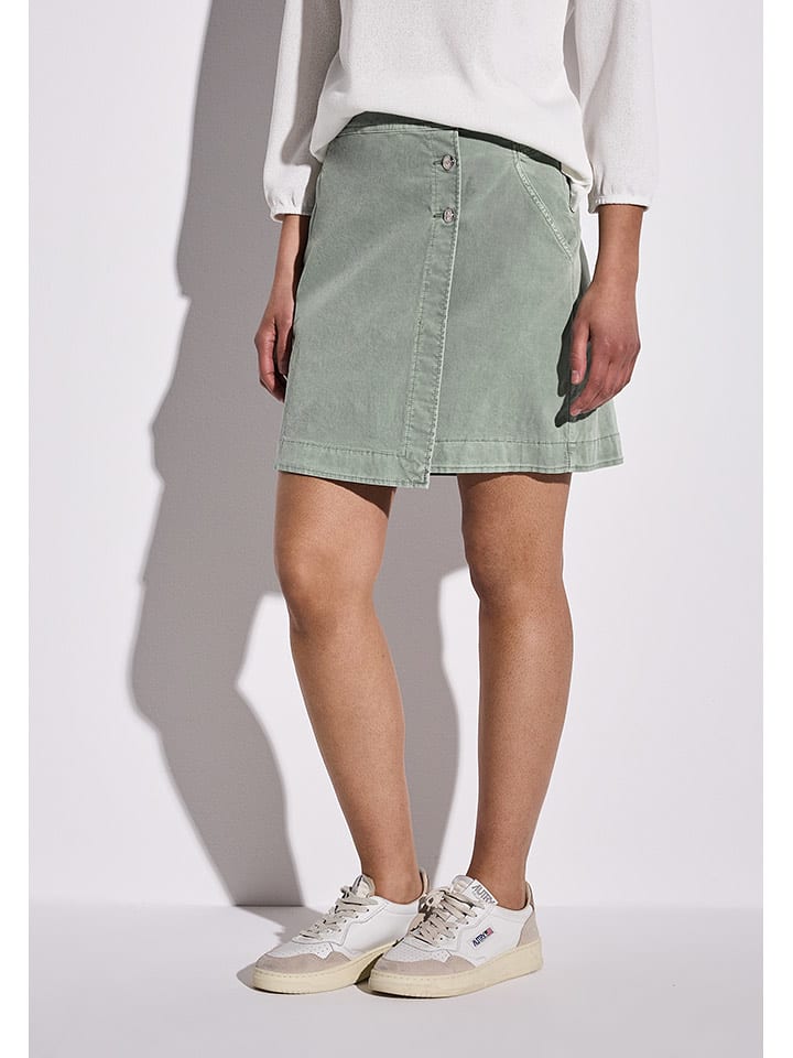 Street One Spódnica dżinsowa w kolorze khaki rozmiar: 40