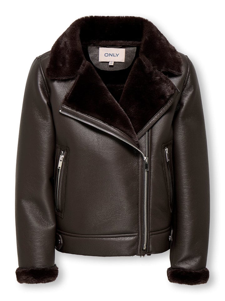 KIDS ONLY Kurtka "Starry" w kolorze brązowym rozmiar: 134