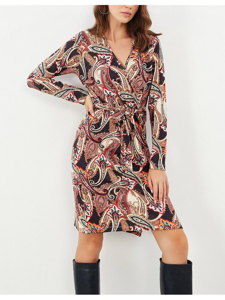 Milan Kiss Sukienka ze wzorem rozmiar: XL