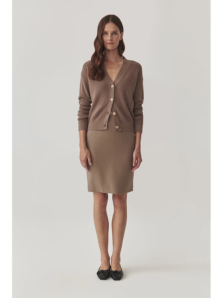 TATUUM Spódnica w kolorze beżowym rozmiar: 38