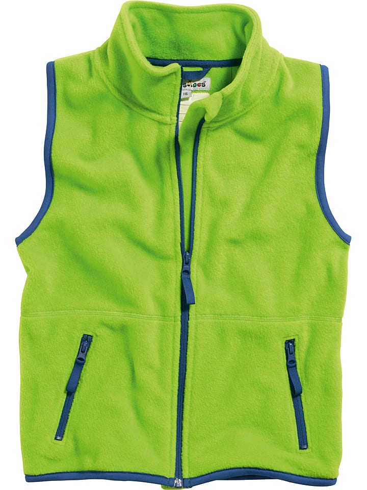 Playshoes Kamizelka polarowa w kolorze zielonym rozmiar: 116