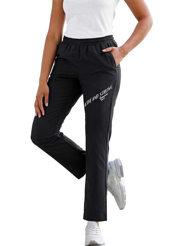 WITT WEIDEN Spodnie dresowe w kolorze czarnym rozmiar: 40