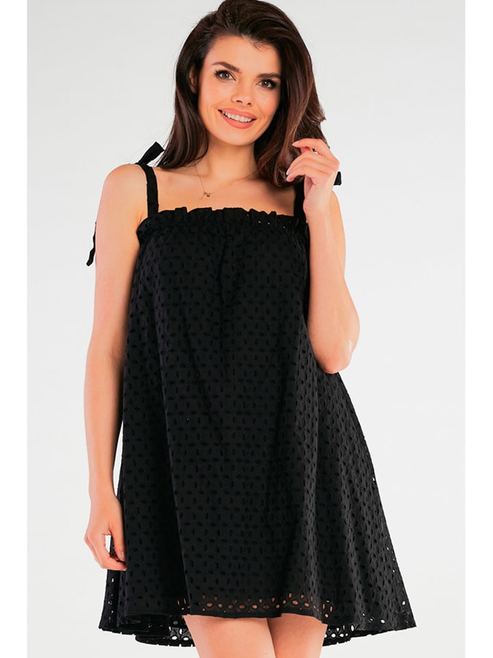 Awama Sukienka w kolorze czarnym rozmiar: S/M