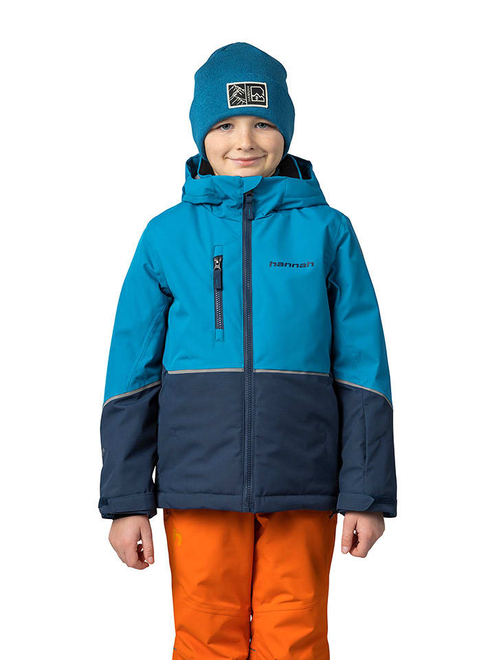 Hannah Kurtka narciarska "Anakin" w kolorze niebiesko-granatowym rozmiar: 110/116