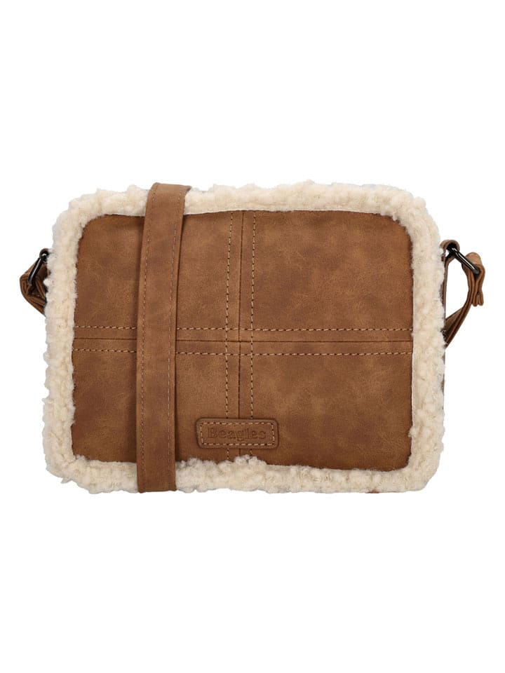 Beagles Torebka w kolorze jasnobrązowym - 22 x 17 x 8 cm rozmiar: onesize