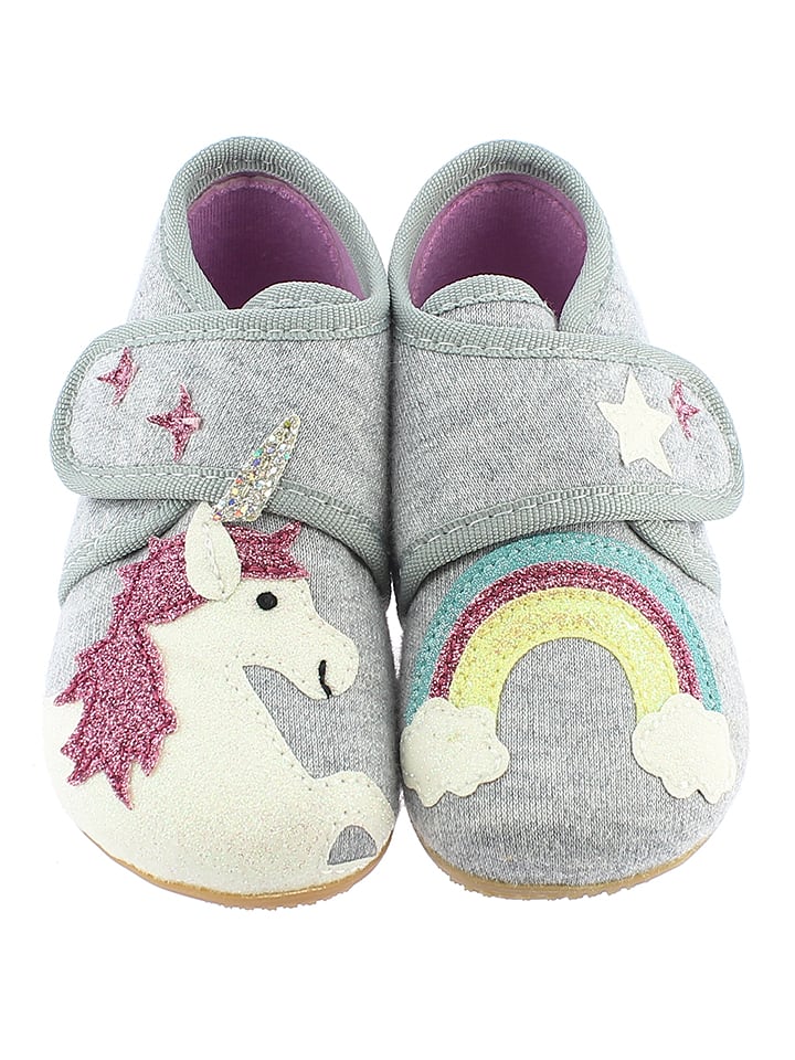 Living Kitzbühel Kapcie w kolorze szarym rozmiar: 18