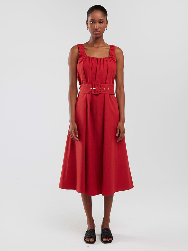 BIG STAR Sukienka w kolorze czerwonym rozmiar: XS