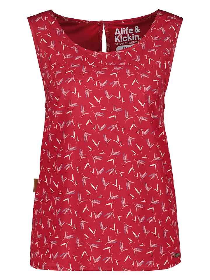 alife and kickin Top "GiuliaAK" w kolorze czerwonym rozmiar: M