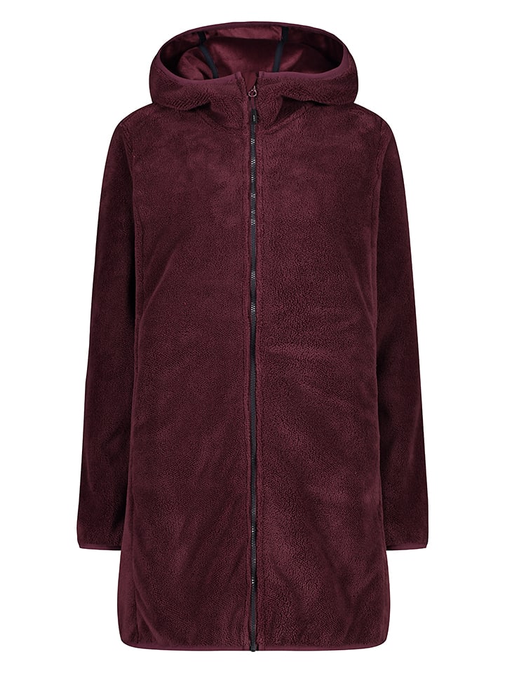 cmp Płaszcz polarowy w kolorze bordowym rozmiar: 36