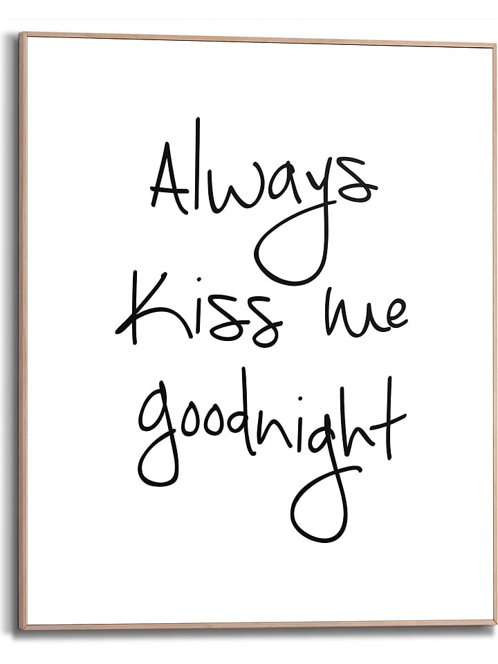 Orangewallz Druk artystyczny "Goodnight" w ramce rozmiar: 40x50 cm