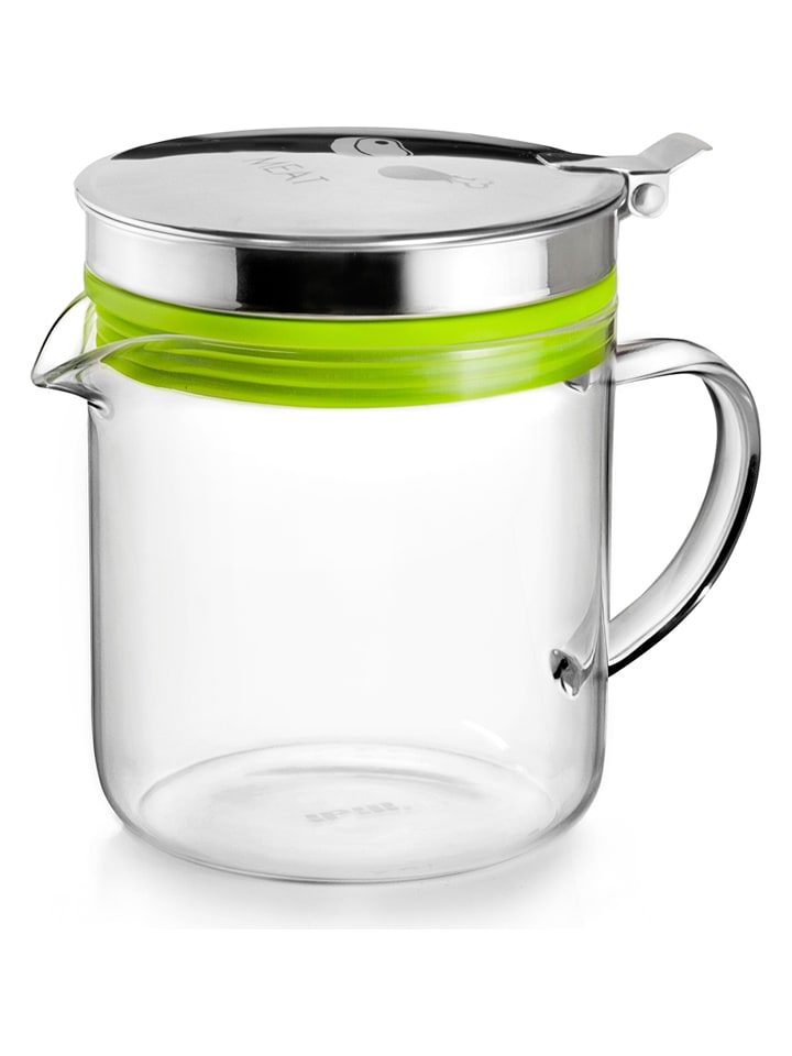 Ibili Sitko "Meat" w kolorze srebrno-zielonym do oleju - 500 ml rozmiar: onesize