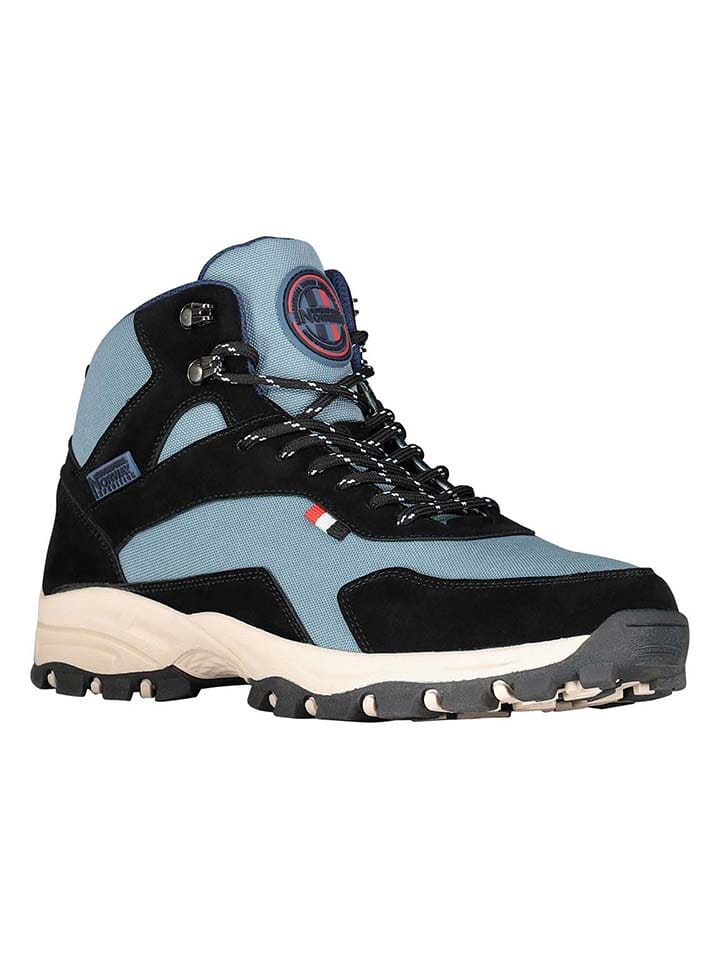 Geographical Norway Botki "Olain" w kolorze błękitno-czarnym rozmiar: 43