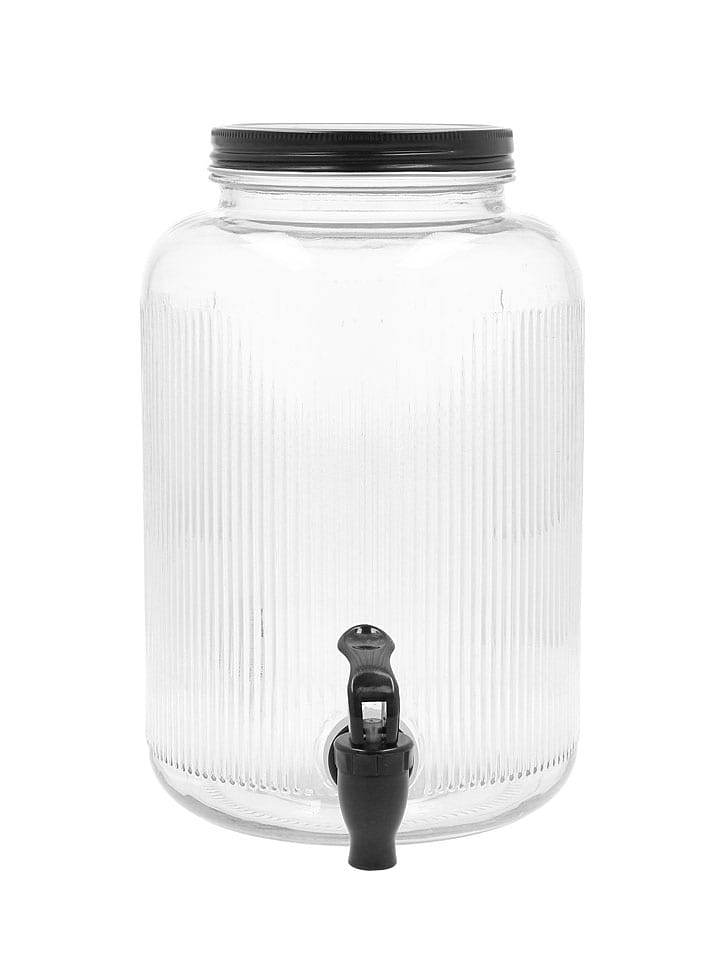 Homla Dozownik napojów "Velmo" w kolorze czarnym - 4 l rozmiar: onesize