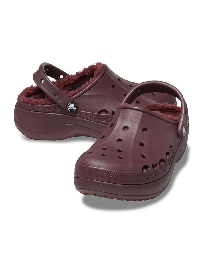 Crocs Chodaki "Baya" w kolorze bordowym rozmiar: 34/35
