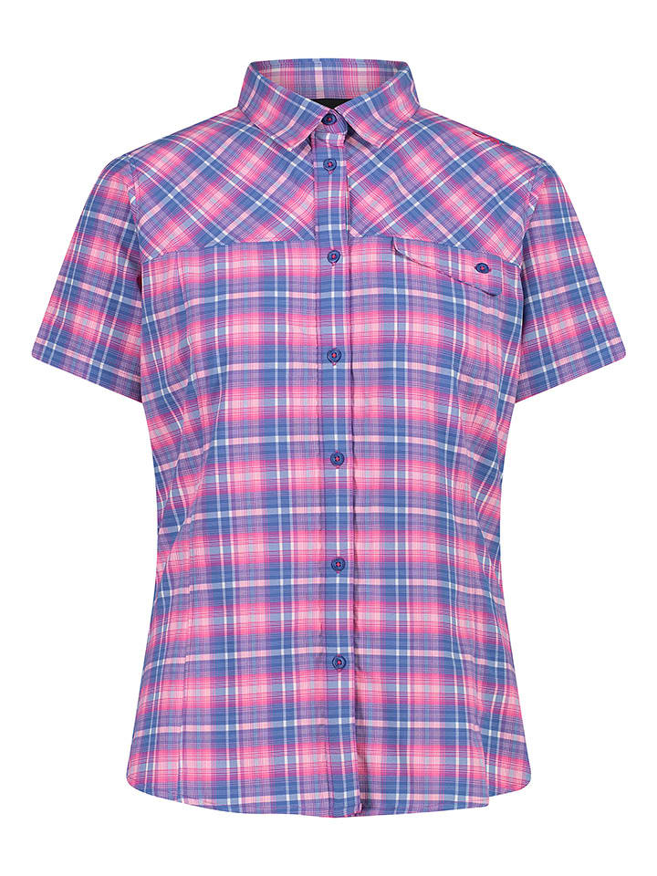 cmp Koszula funkcyjna w kolorze niebiesko-jasnoróżowym rozmiar: 38