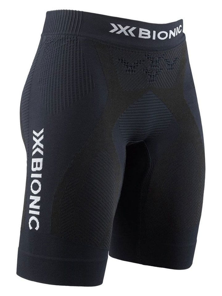X-Bionic Bermudy "The Twyce 4.0" w kolorze czarnym do biegania rozmiar: M