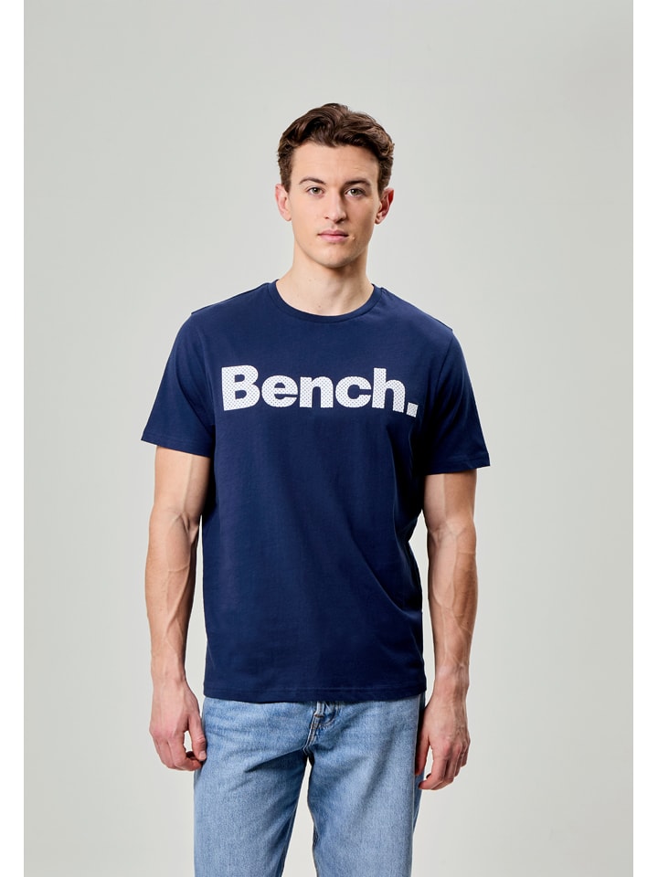 Bench Koszulka "Leandro" w kolorze granatowym rozmiar: 52