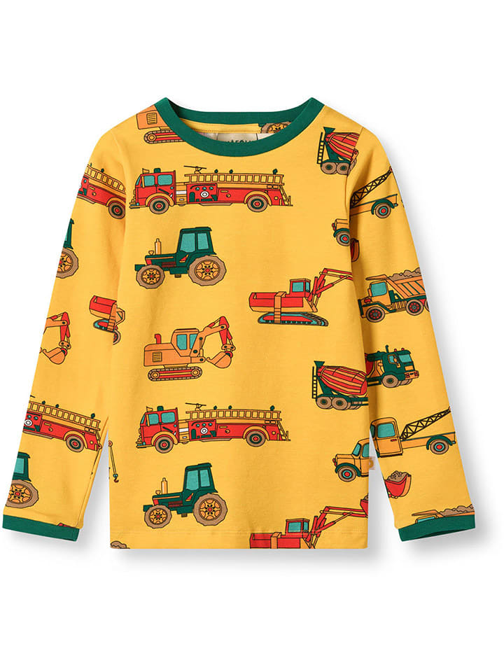 Småfolk Koszulka "Elstar" w kolorze żółtym rozmiar: 110/116