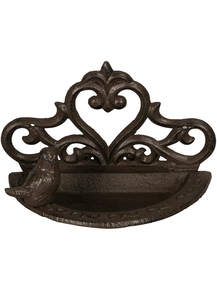 POSIWIO Miska ścienna w kolorze brązowym - 19,5 x 12,5 x 10 cm rozmiar: onesize