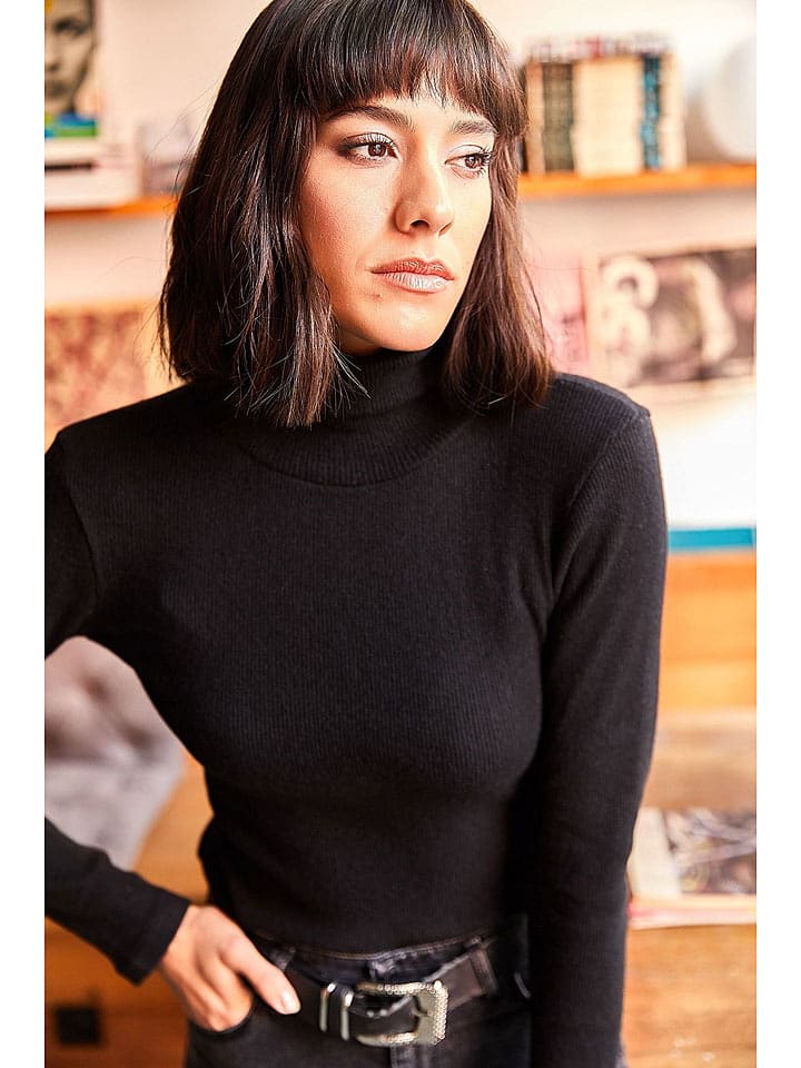 Olalook Sweter w kolorze czarnym rozmiar: onesize