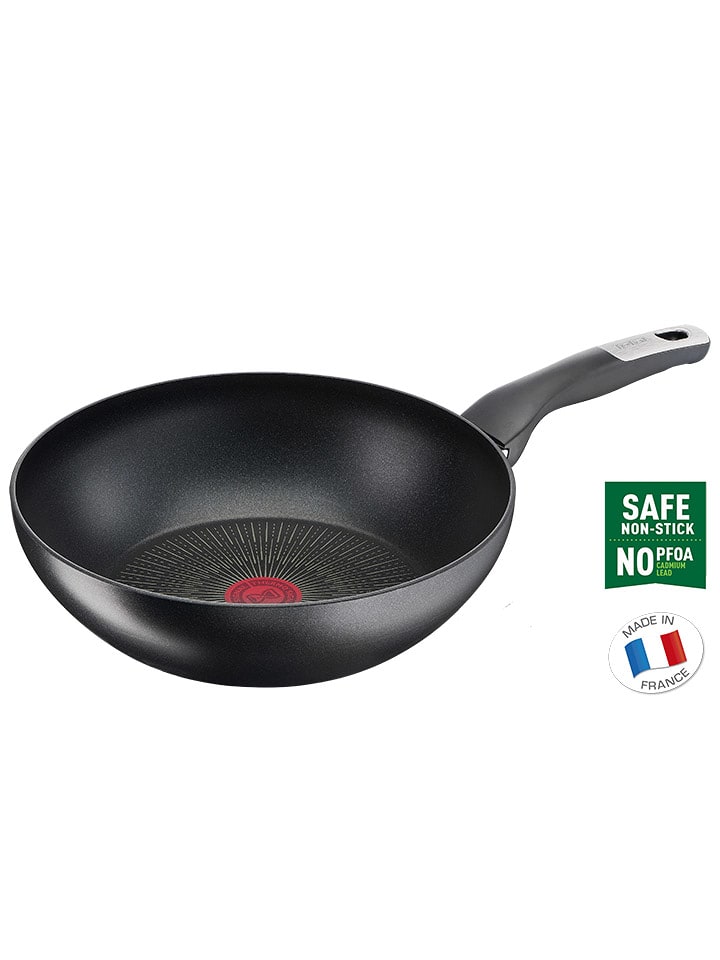 Tefal Patelnia wok "Ultimited" w kolorze czarnym - Ø 28 cm rozmiar: onesize
