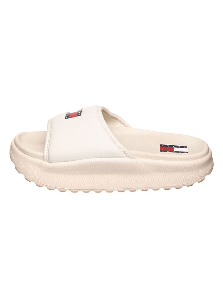 Tommy Hilfiger Shoes Klapki w kolorze kremowym rozmiar: 42