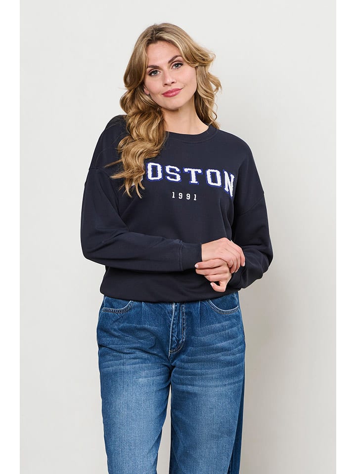 &Co Woman Bluza "Boston" w kolorze granatowym rozmiar: M